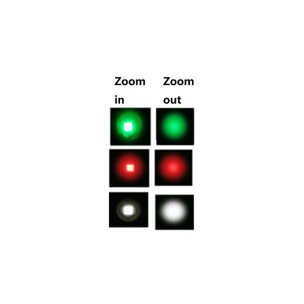 UniqueFire T20 Drop-in IR 850nm/White/Red/Green Light LED Pill Head Module