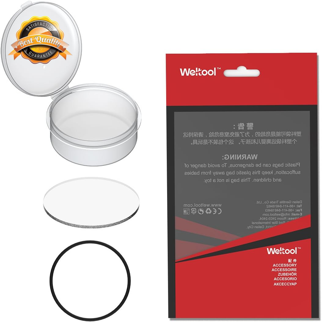 Tempered Glass Lens for Maglite C D Cell Flashlight Clear Shatterproof