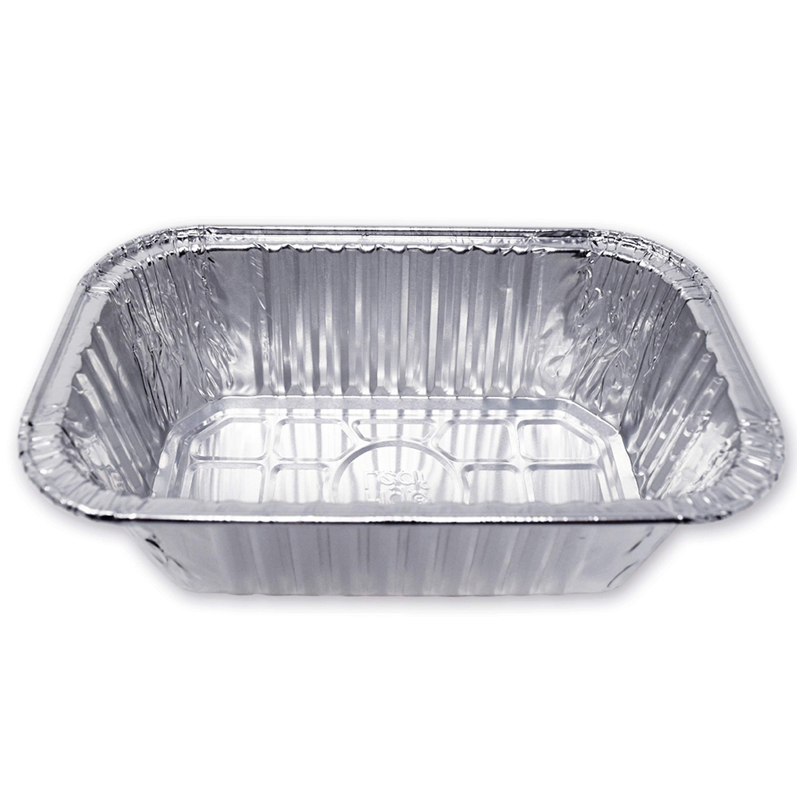 (100 Pack) Premium 1-LB Bread Loaf Baking Pans l Mini 6″ x 3.7″ x 2″, Silver