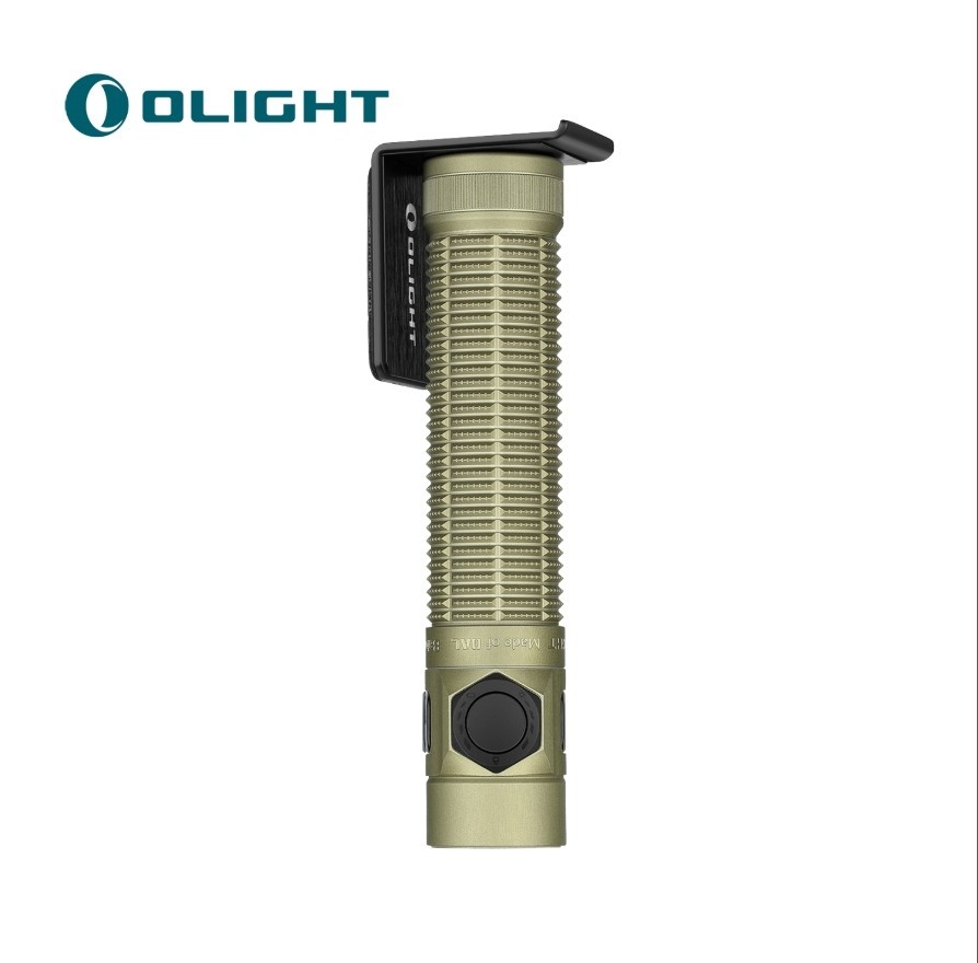 Olight Baton Ultra 1800Lm Olive Green Dual Switches Flashlight, Magnetic & USB-C