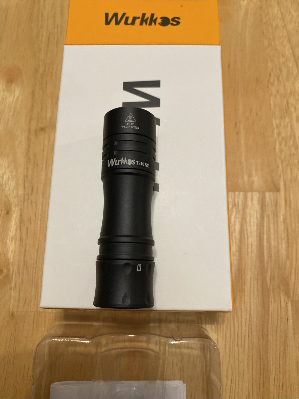 Wurkkos TS10 SG Black 14500 Flashlight