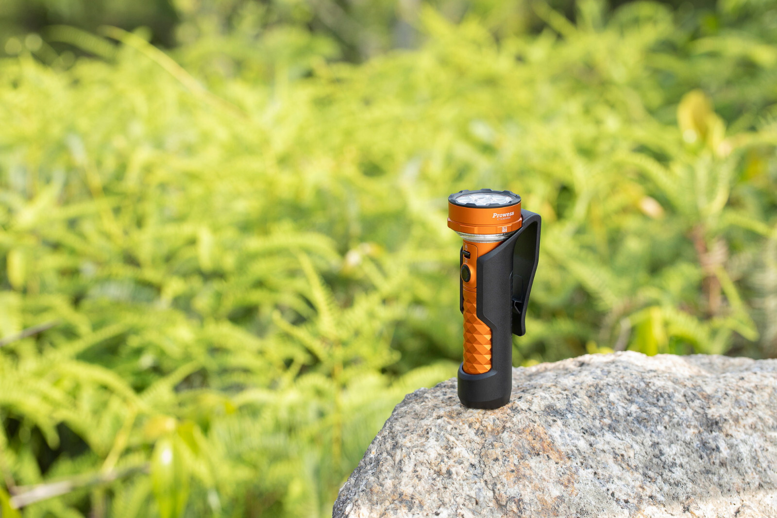 Olight Prowess Orange Flashlight/Lamp, 5000 Lumens, Forward & Reverse Lights