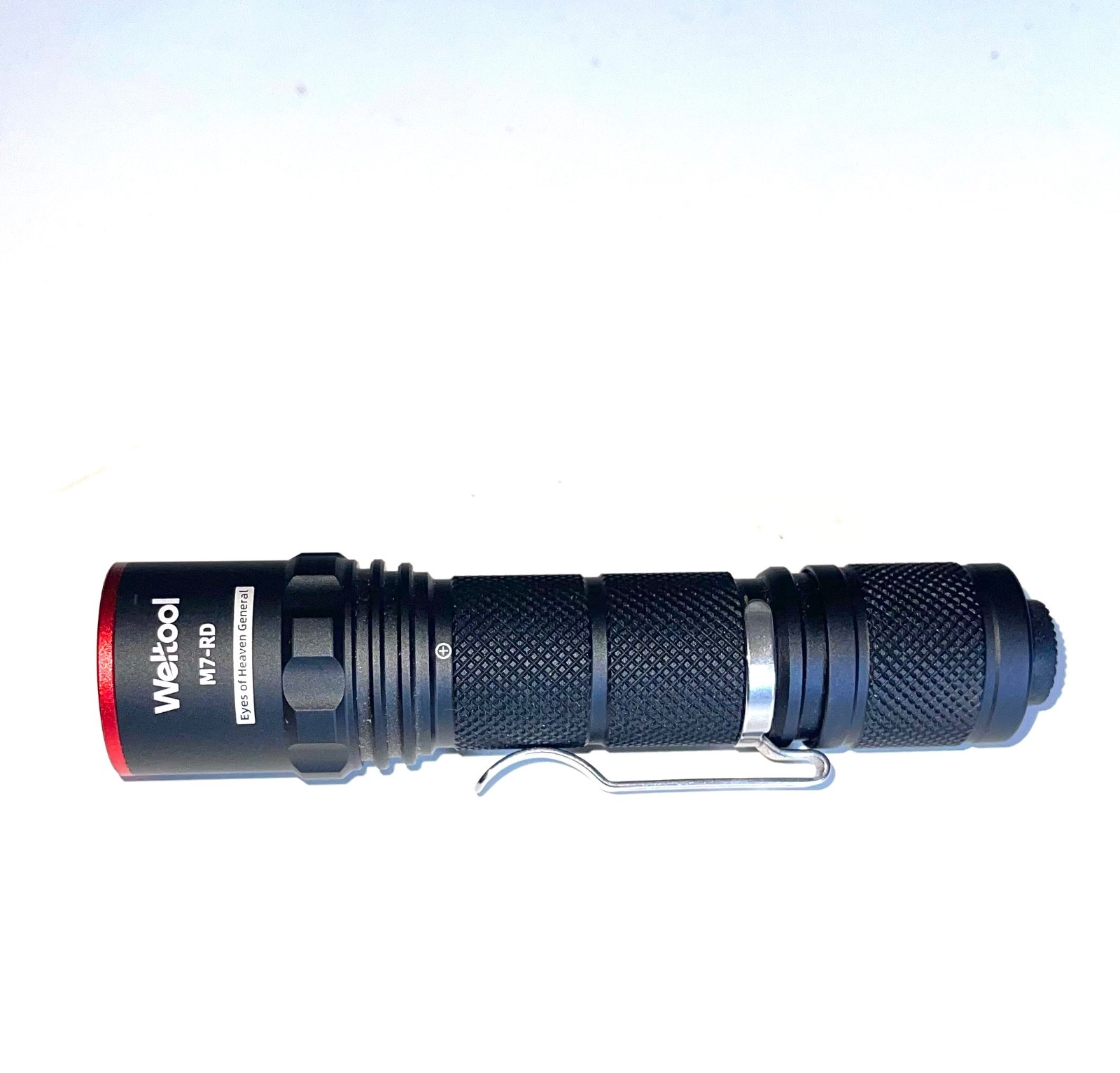 Weltool M7-RD Red Flashlight Even-Beam Flashlight Dark Adaptation Night Vision