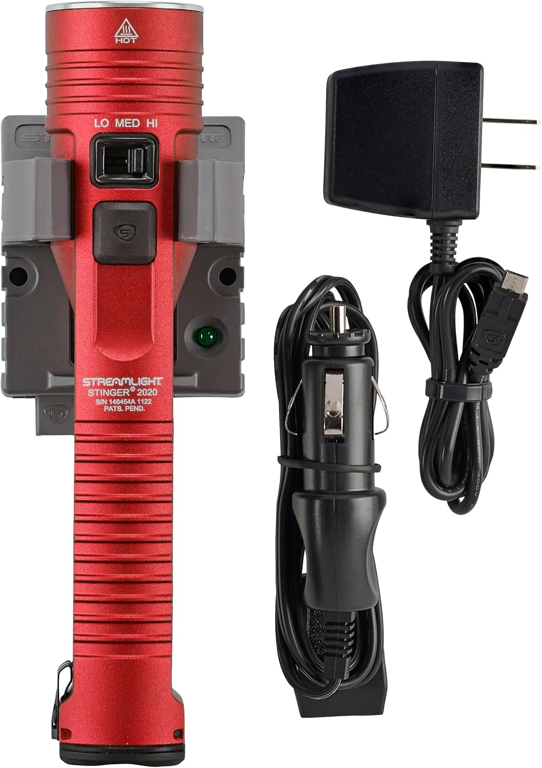 Streamlight 78101 Stinger 2020 2,000-Lumen 25,000-Candela High-Output LED Duty F