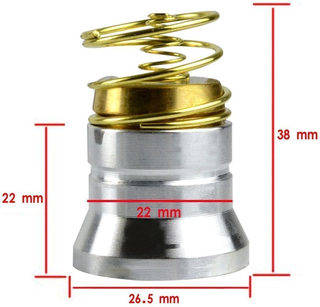 Ultra Bright Flashlights XM-L2 LED Bulb Single Mode 1200 Lumens Drop-In P60 Desi