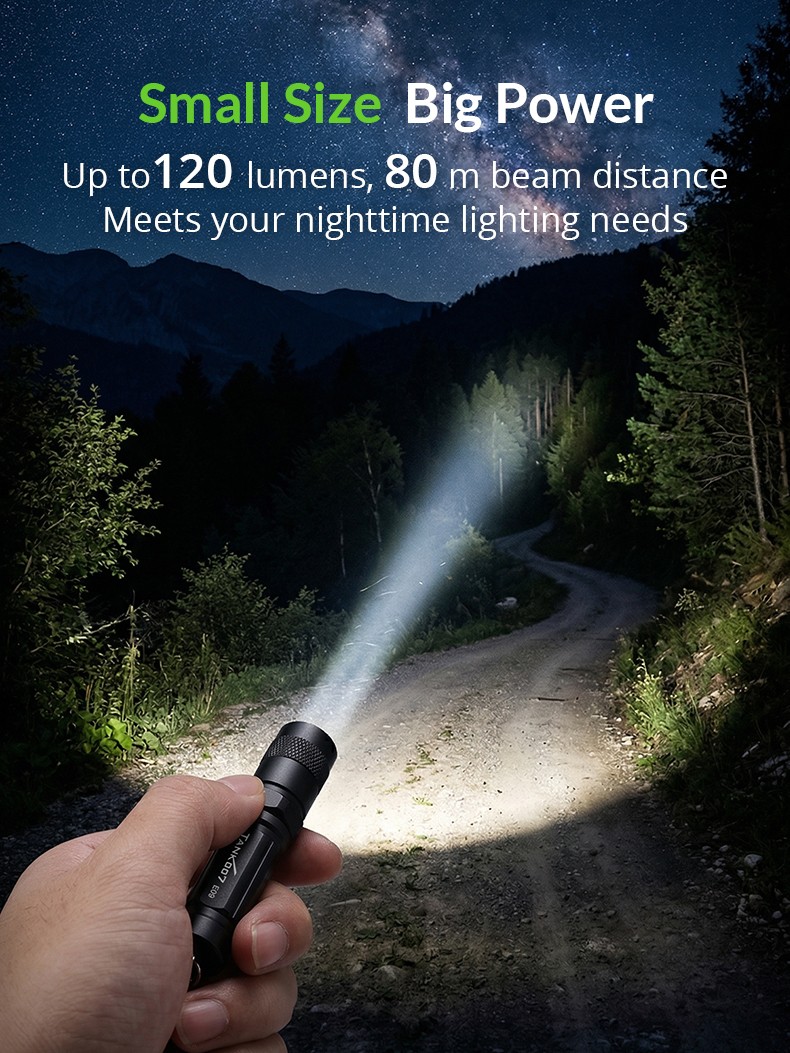 Portable Super Bright LED Flashlight Pocket Mini Keychain Camping Flashlights