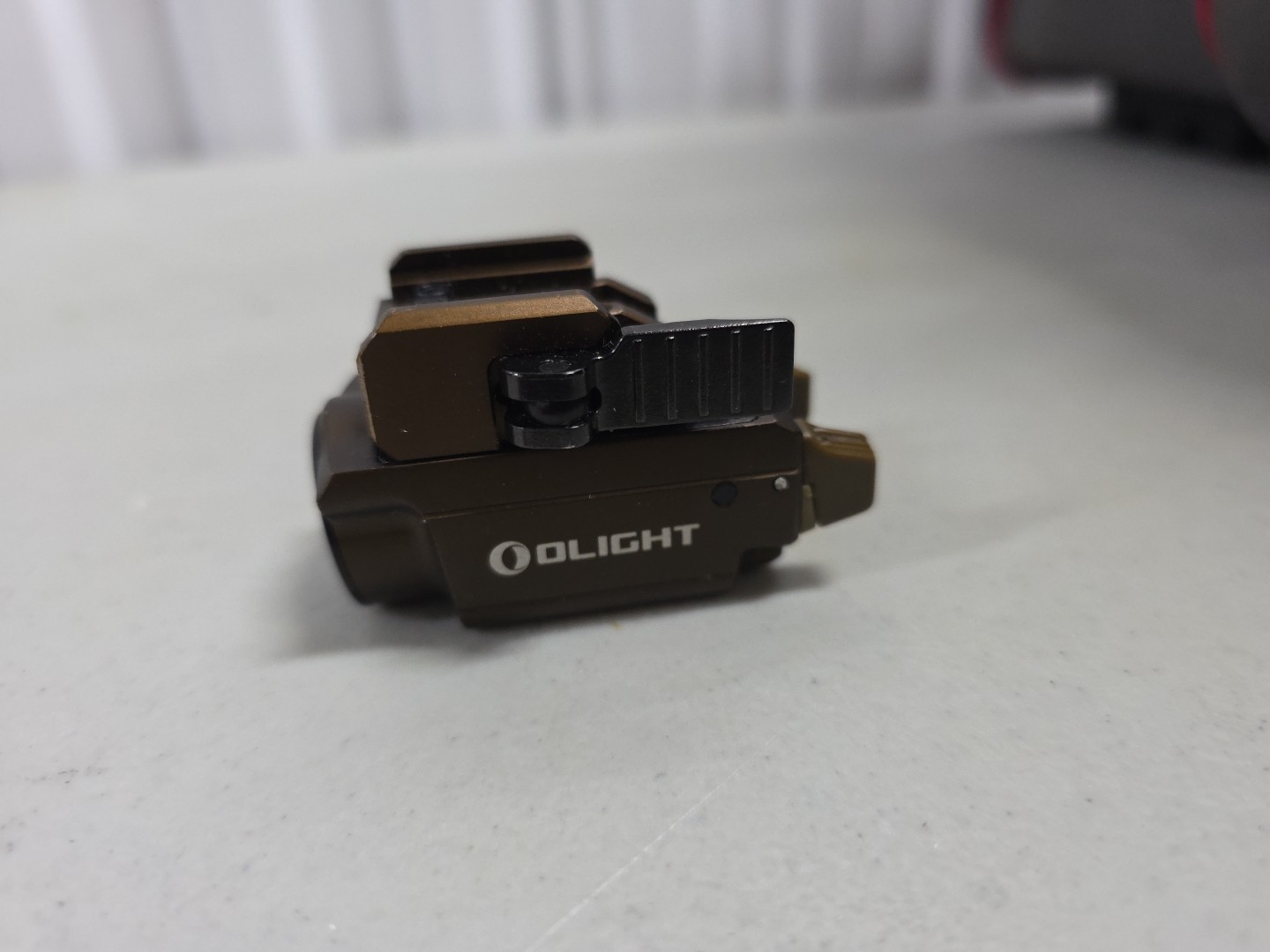 OLIGHT BALDR S RECHARGEABLE LED LIGHT RED LASER USED EXCELLENT COND…