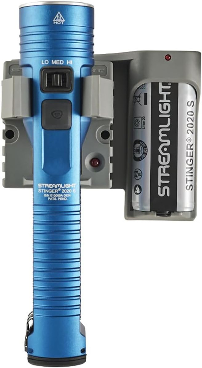 Streamlight 78231 Stinger 2020 Rechargeable Flashlight 2000 Lumens High Medium L