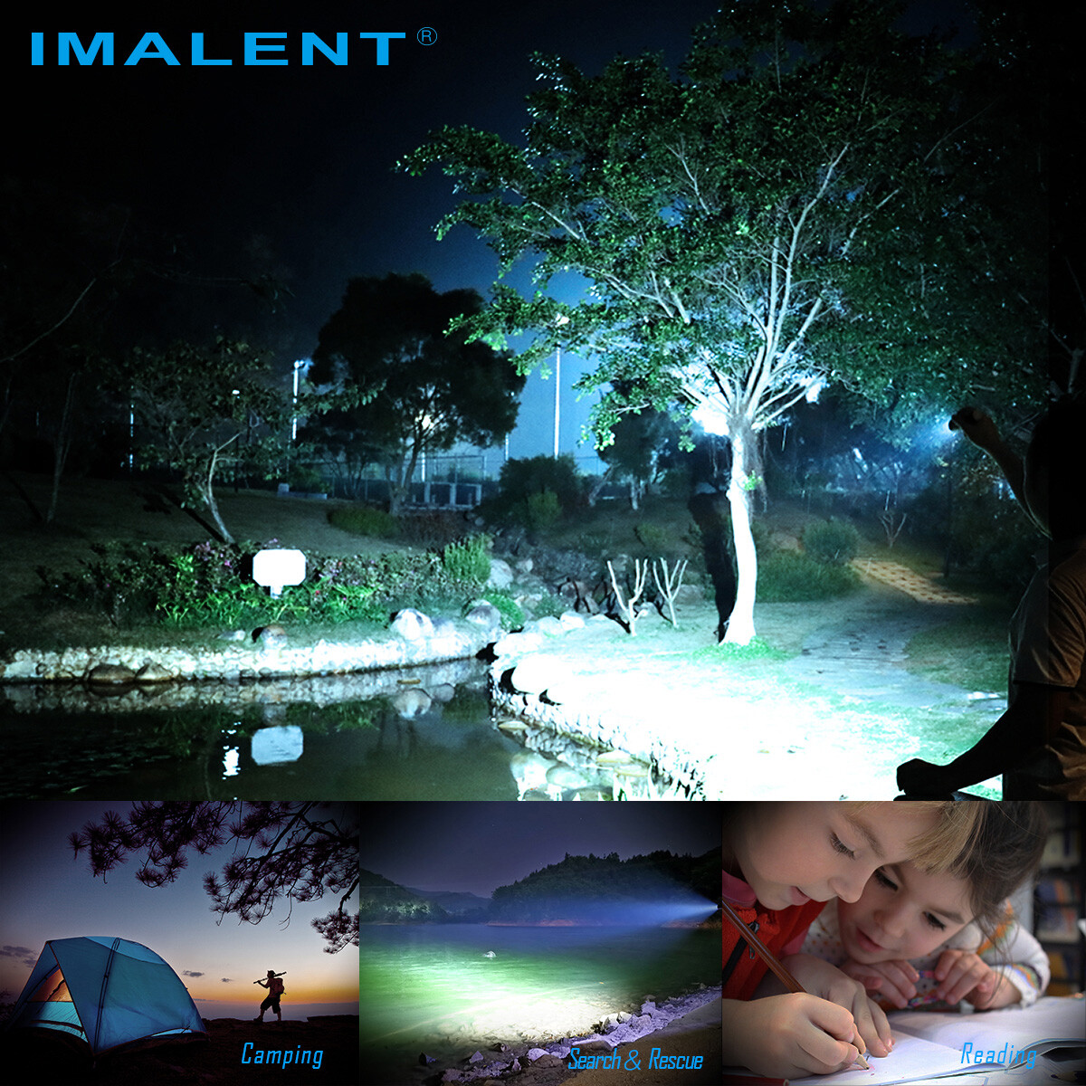 IMALENT MS03 LED Torch 13000 Lumens High Power Super Bright Powerful Flashlight