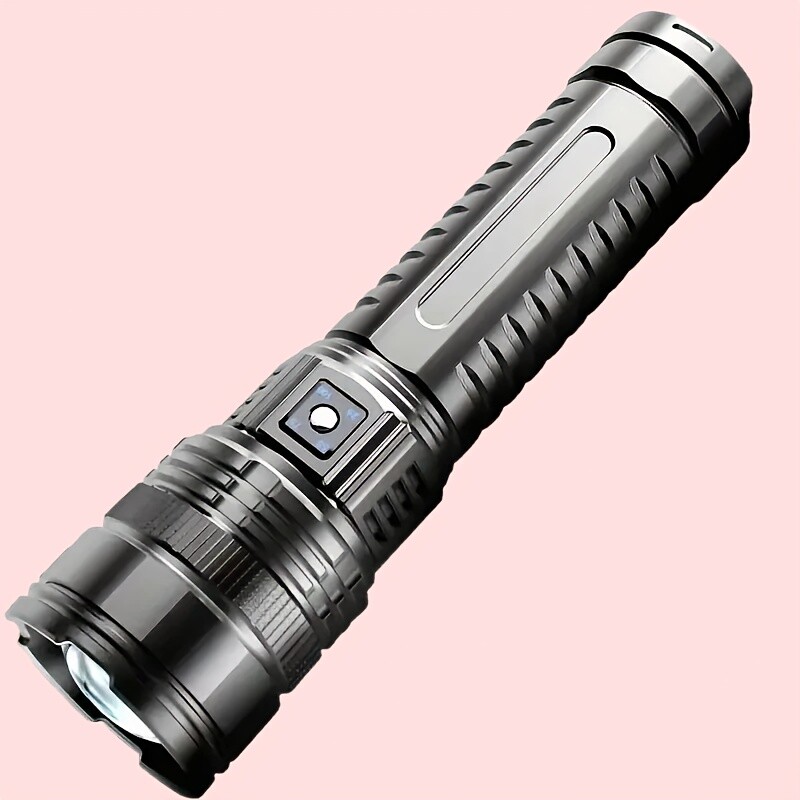 1000000LM LED White Flash Light Emergency Spotlight 500m Powerful Led Flashlight