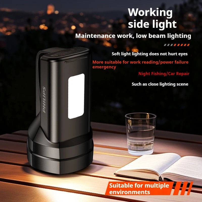 Philips USB Rechargeable 5W Flashlight 400m Outdoor Camping Fishing SFL3121