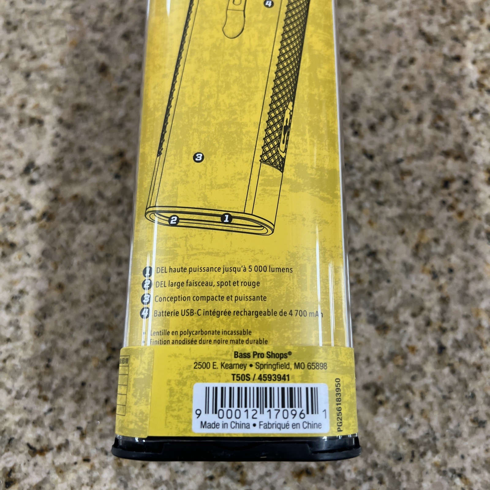 Cabela’s CTL 5000S Slim Rechargeable Flashlight 5000 Lumens – BRAND NEW IN BOX