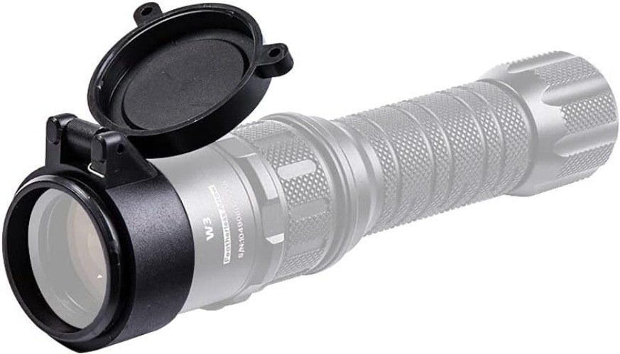 LP25 Flashlight Lens Protector – Safeguard Your Gear with Matte Black Silicone