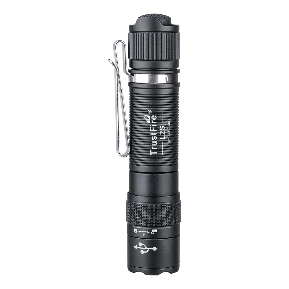 Trustfire L2S Tactical Led Rechargeable Flashlight Waterproof Torch 1050LM Light
