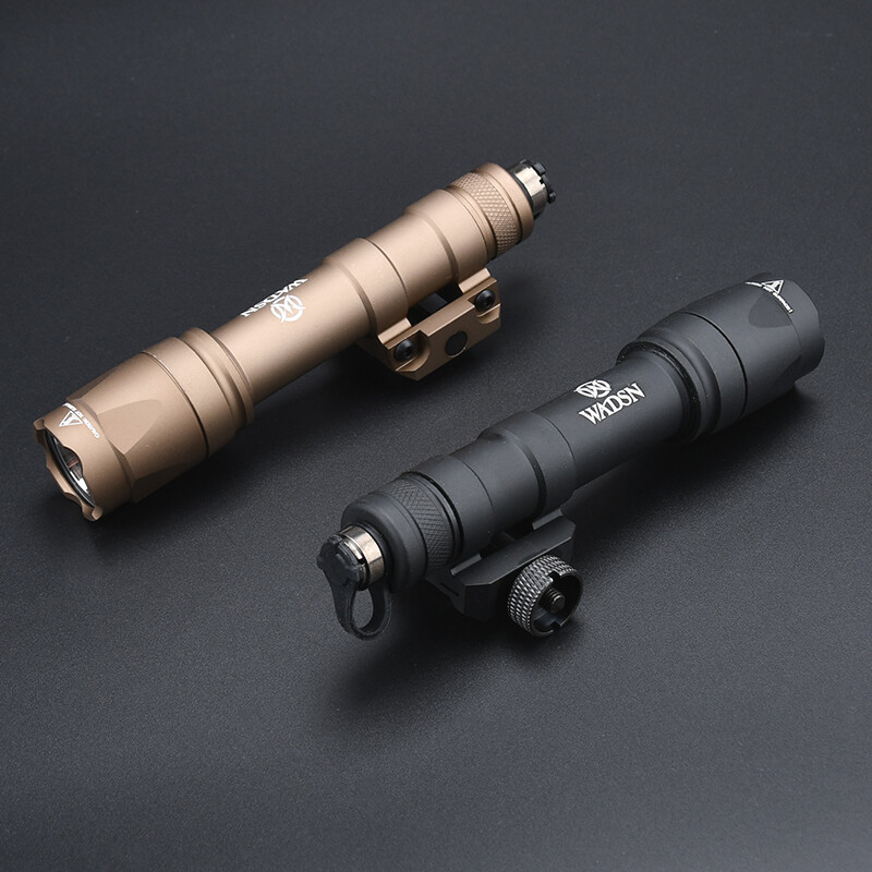 WADSN SF M300A M600C Flashlight Tactical Airsoft LED Search Light Fit 20mm Rail