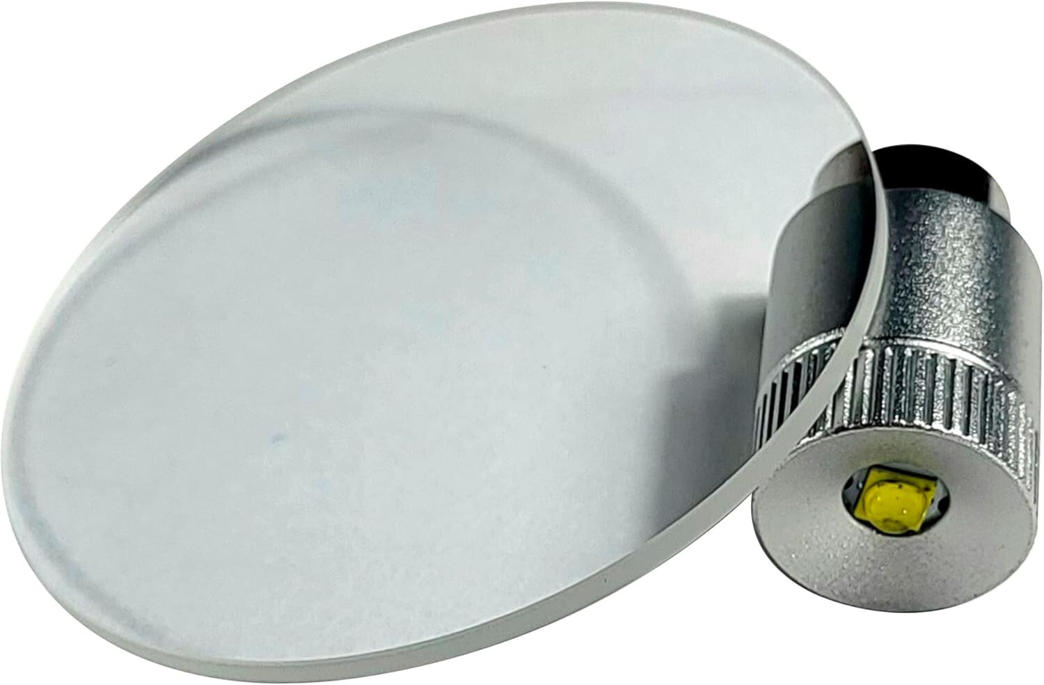 HQRP Kit: Glass Lens and 300Lm 3W LED Bulb for Maglite Led 3-D Cell Flashlights