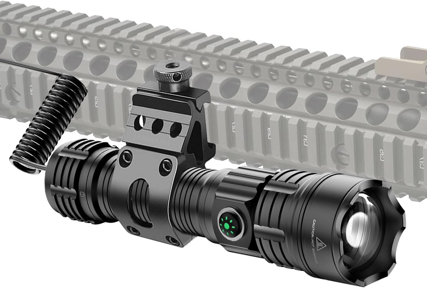 Tactical Flashlight Type-C USB Rechargeable 6000 lumens Zoomable LED Waterproof