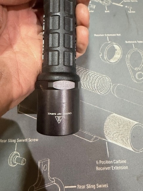 SureFire G2L-BK G2 LED Flashlight 120 lumens metal Matte finish bezel (Black) *