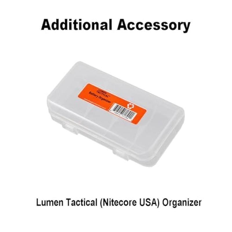 3100 Lumen Flat EDC Flashlight USB-C Rechargeable w/ Digital Display & Case