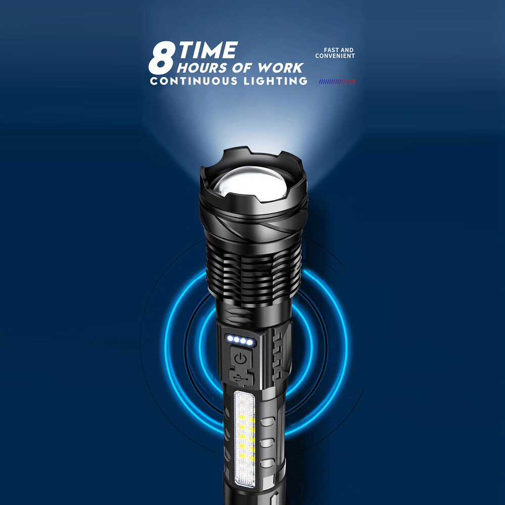 Dual Source Flashlight Portable High Brightness N4I2