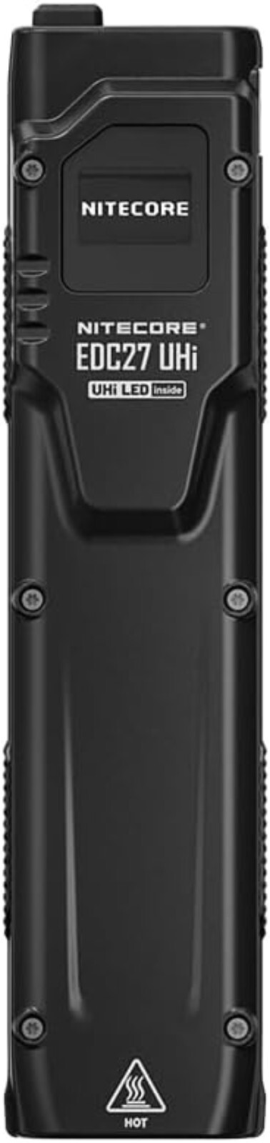 UHi 3100 lumens Flat EDC Flashlight, USB-C Rechargeable, High Lumen Slim with…