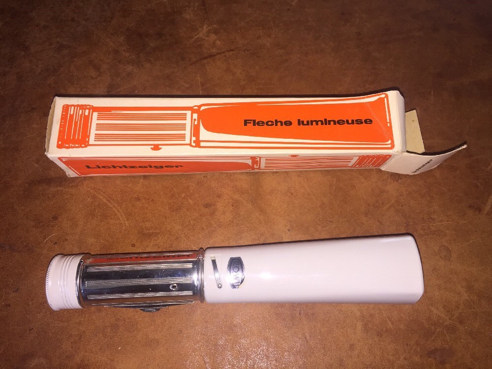 ROWI Pointer Torch Flash Light Adjustable Beam with BOX Lichtzeiger Made Germany