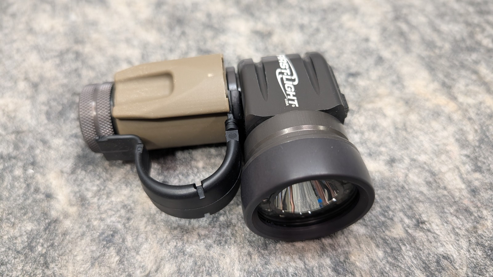 Tomahawk MC Tactical Flashlight by First-Light White Light + Red/Green Light NEW