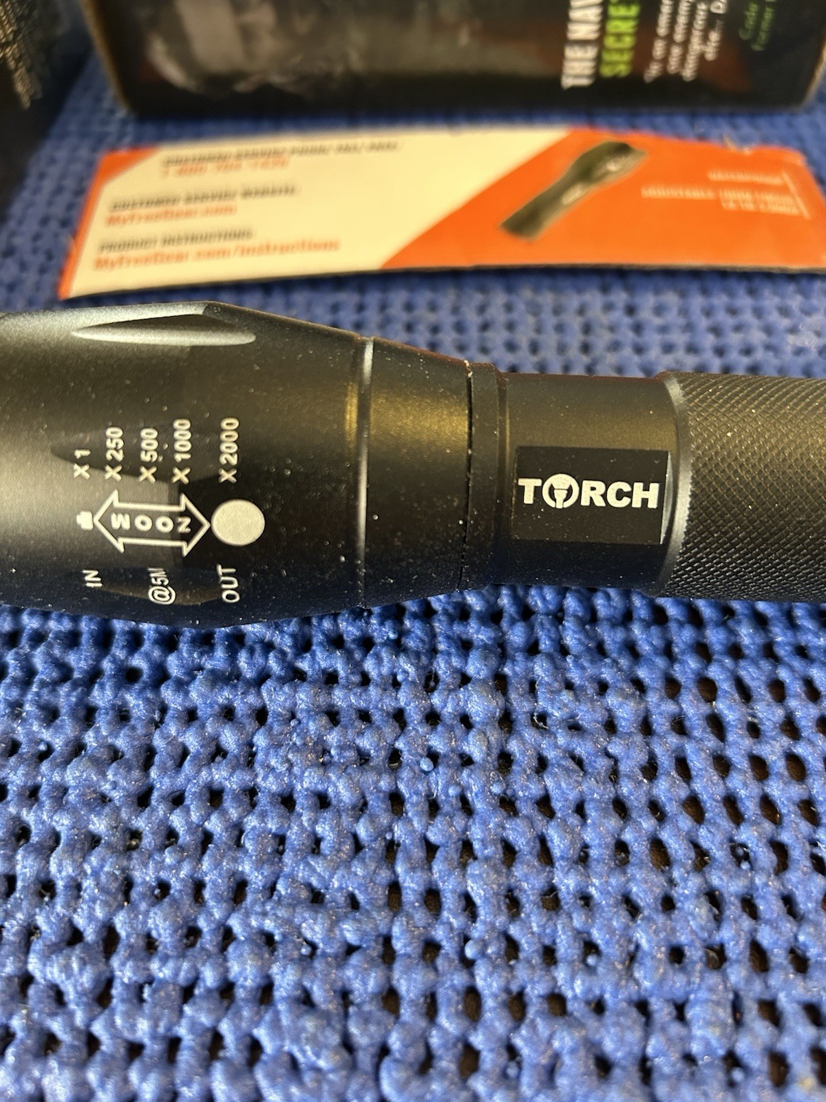 Torch SEAL TORCH 2000 2000lm LED Rechargeable Waterproof IP44 AAA w/ Clip