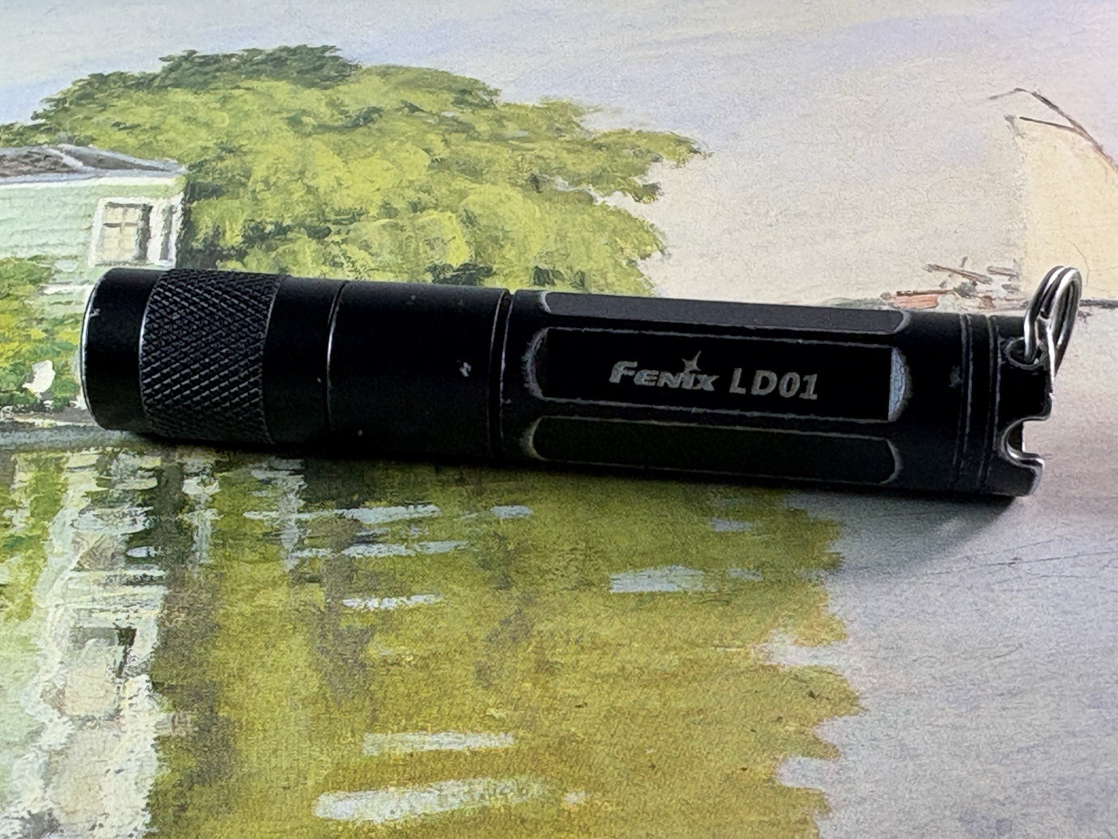 Fenix LDO1 85 Lumen AAA Keychain Flashlight Cree Xp-E R2 2009 W/ Manual & O-Ring