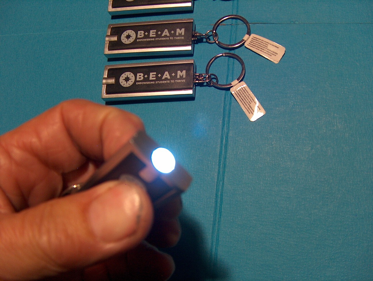 Flashlight Keychain 5 Pack Super Bright Mini Flashlight Key Ring w6