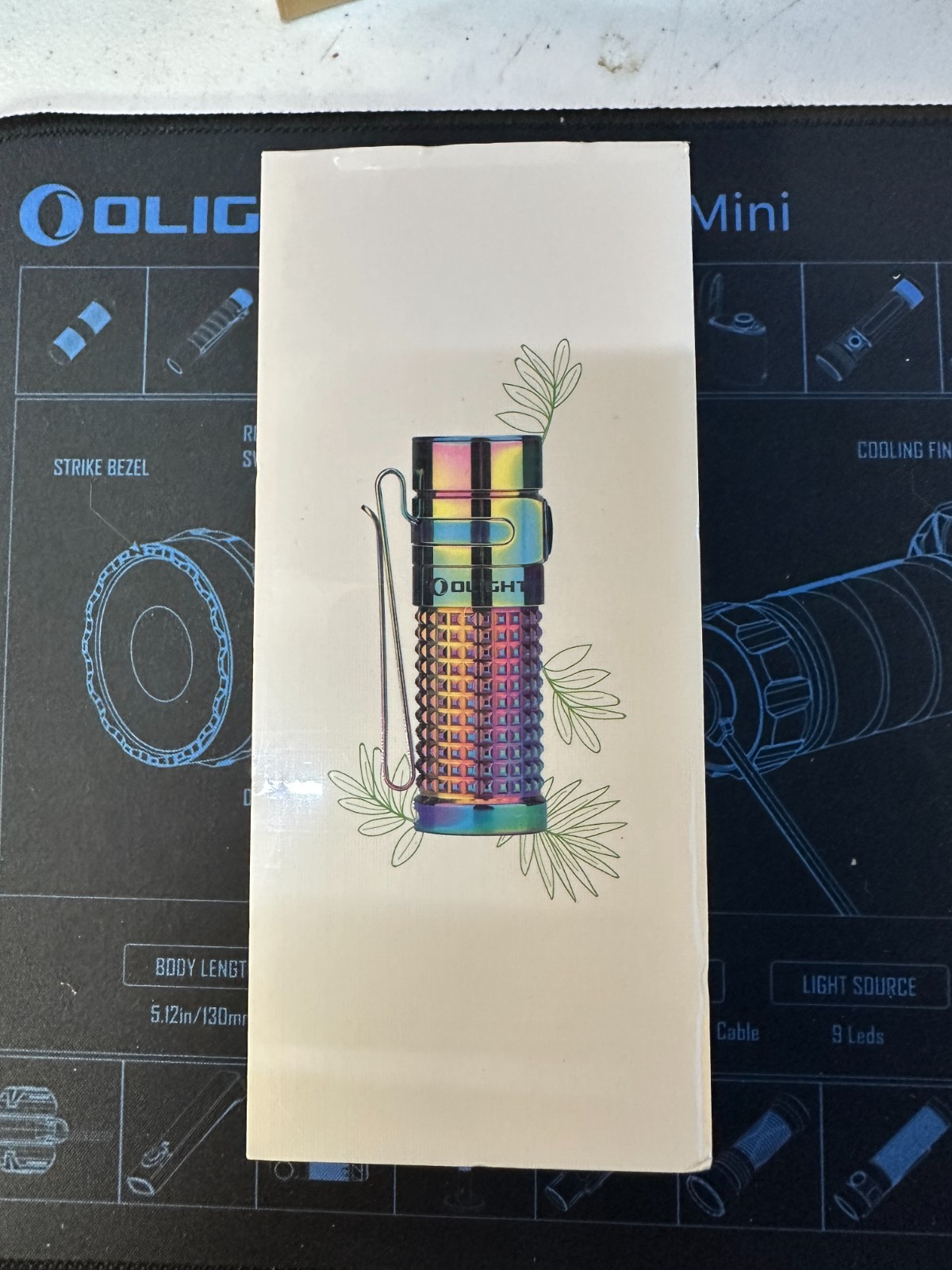 NEW Olight S1R Baton II Spring Titanium Ti, Limited Edition RARE