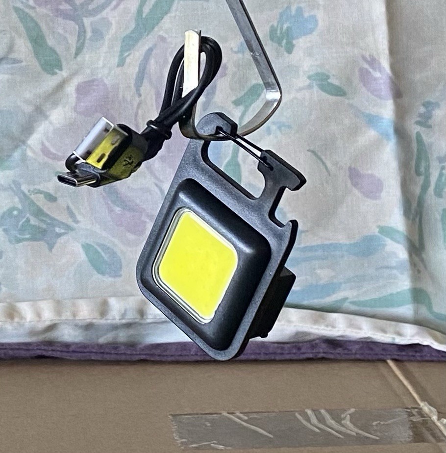 COB Worklight 500 Lumens 3 Light Mode FLASHING AWS branded USB Rechargeable NEW