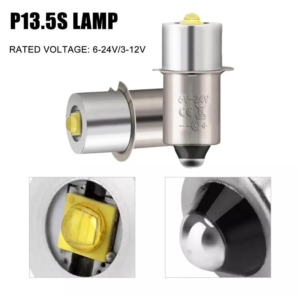 For MAGLITE Super Bright LED Upgrade Bulb Drop In Replacement 2 3 4 5 6 Cell C/D
