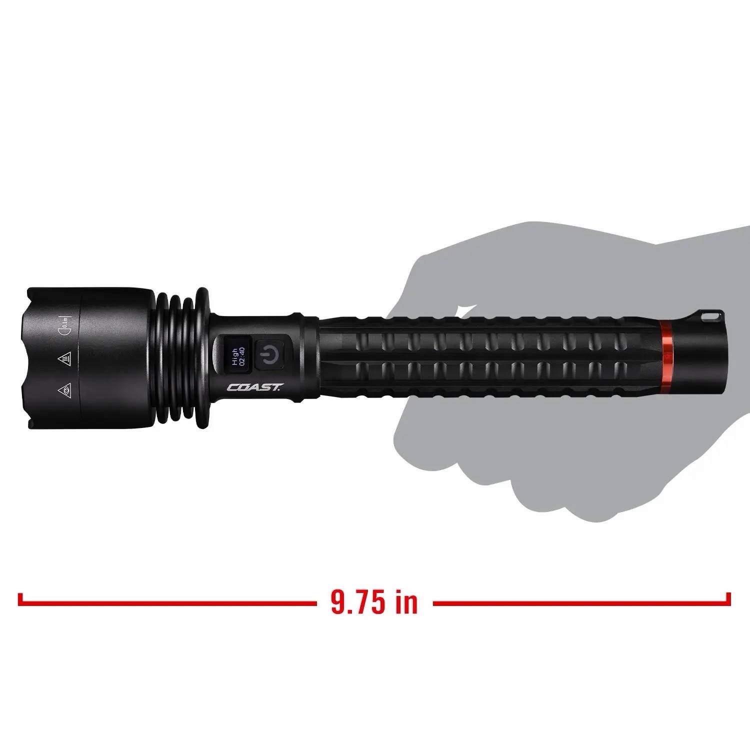 Coast Professional Series XP40R Rechargeable LED Flashlight 8000 Lumens