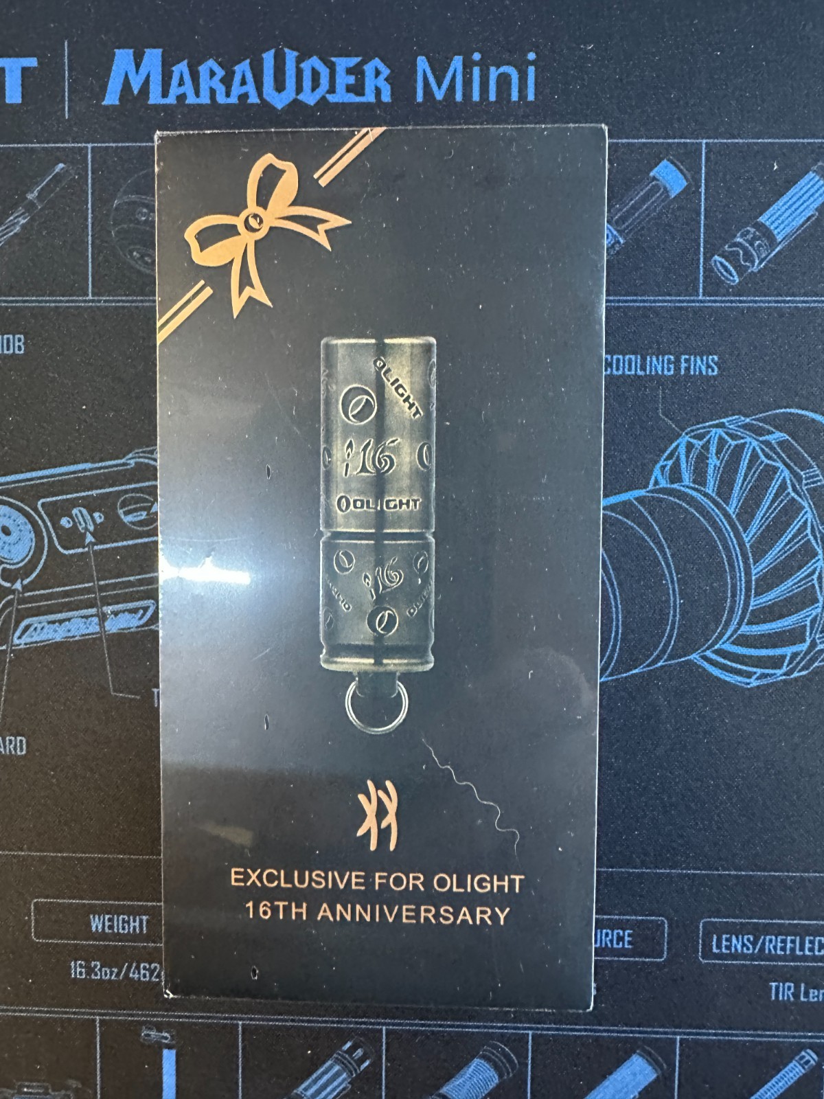 Olight Blackened Brass Friendship i16 RARE!