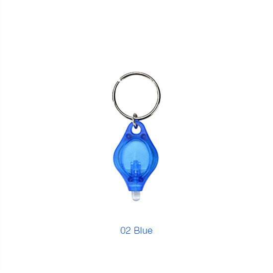 5/10Pack UV Mini Keychain LED Flashlight Key Ring Light Torch Light