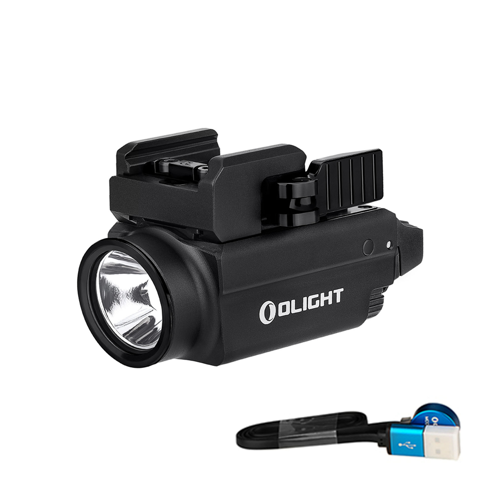 Olight Baldr S BL 800 Lumen Tactical Flashlight with Blue Laser Sight