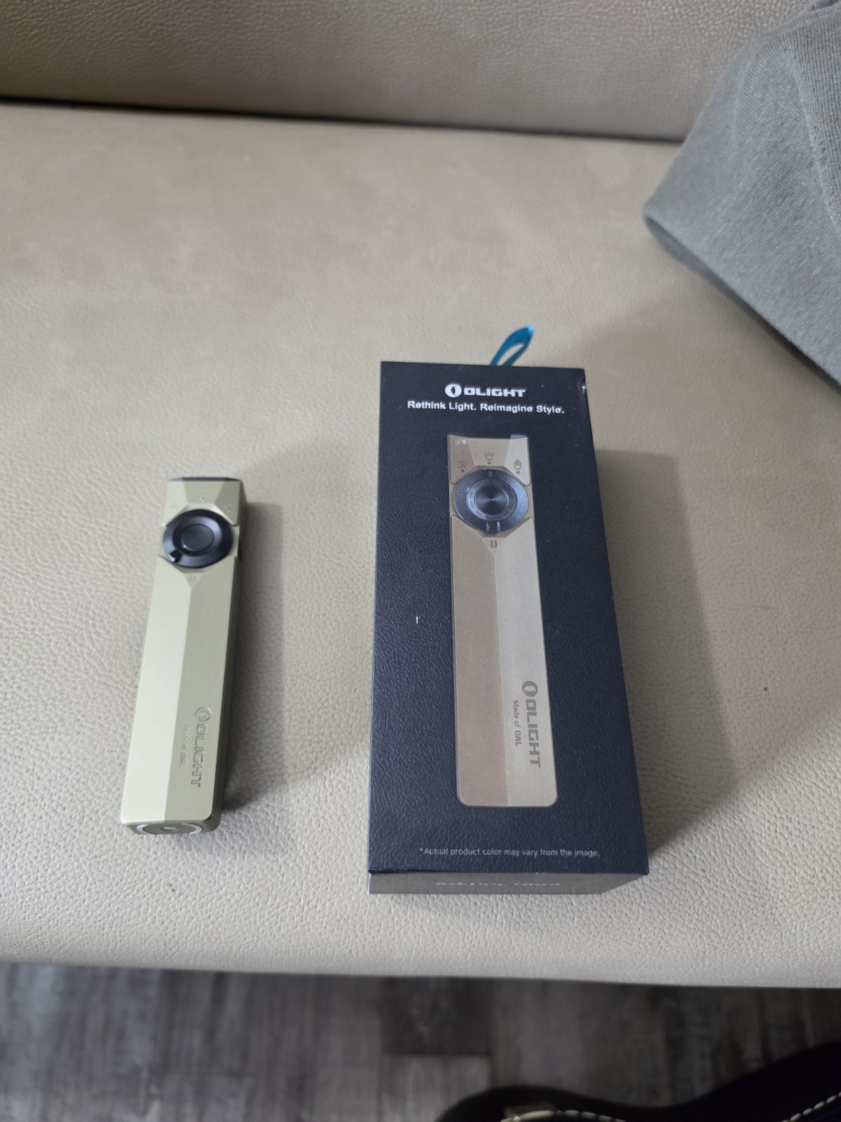 Olight ArkPro Ultra Flashlight Olive Green, Slightly Used Condition, Ark Pro