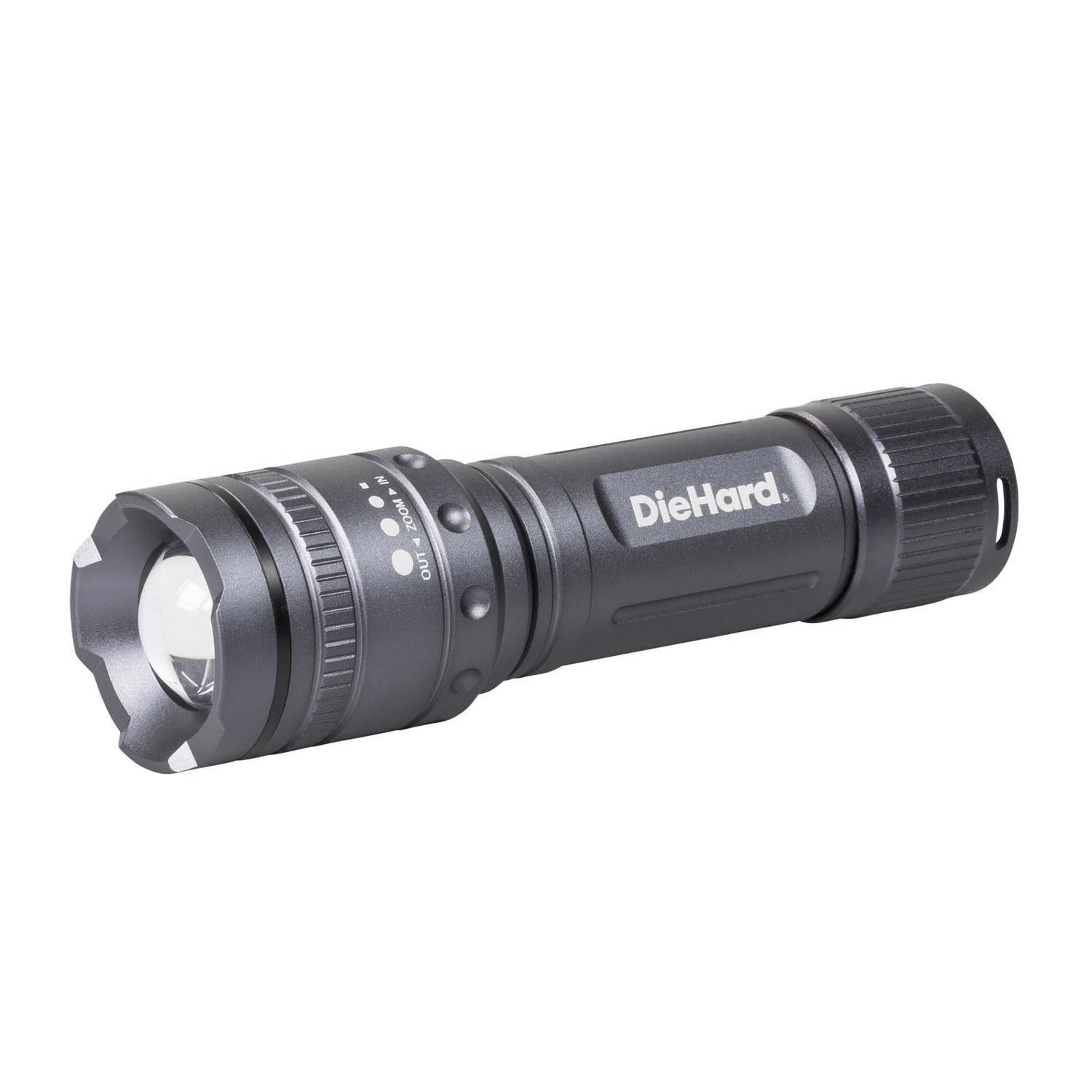 Dorcy DieHard 600 Lm Gray LED Flashlight AAA Battery – N/A