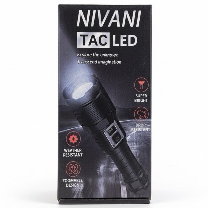 Rechargeable Flashlights MAX 200000 High Lumen