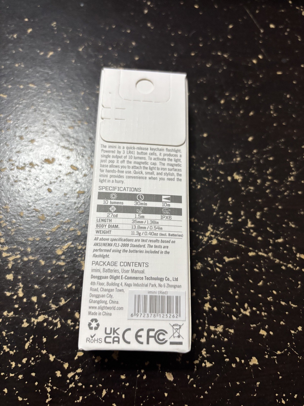 Olight Imini Red “Very Rare” NIB