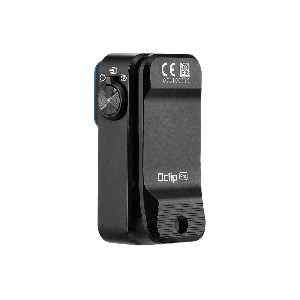 Olight Oclip Pro Black Clip on Flashlight & OPen Mini 2 Black Ballpoint/Pencil