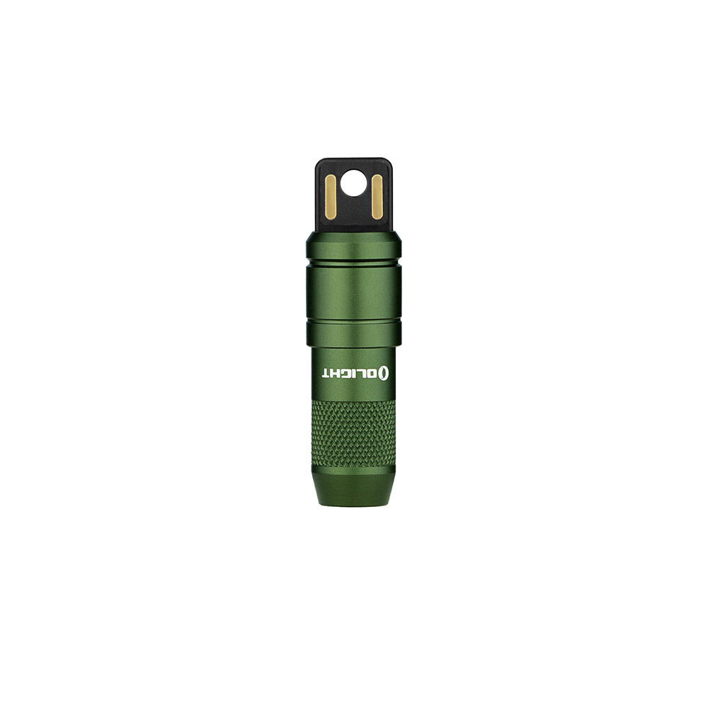 Olight imini 2 OD Green Tiny Rechargeable Mini Keychain Flashlight, 50 Lumens