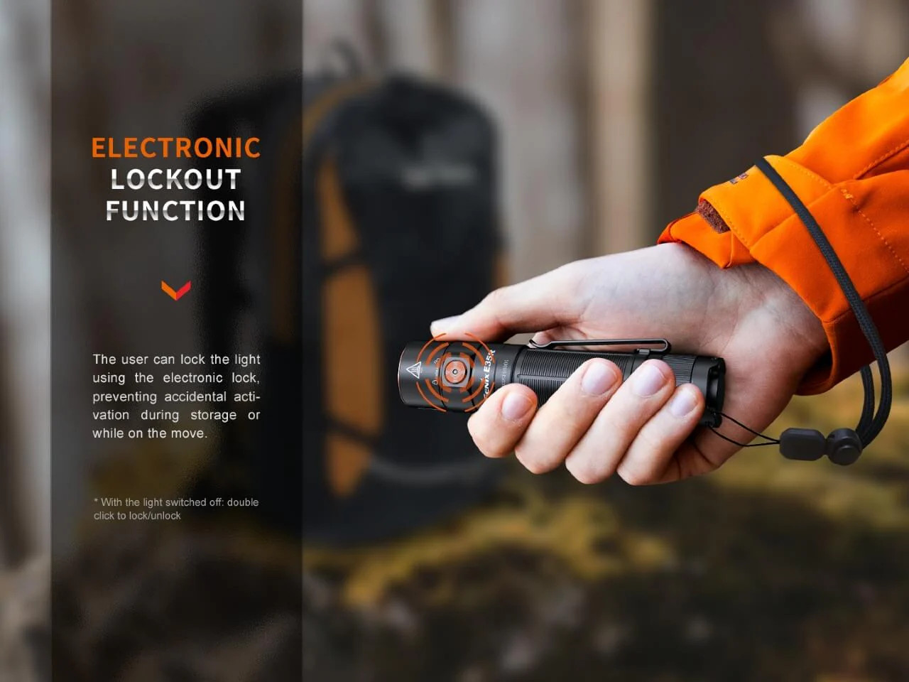 Fenix E35R EDC Flashlight | 3100 Lumens, 6 Modes, Max runtime 69 Hours, IOP
