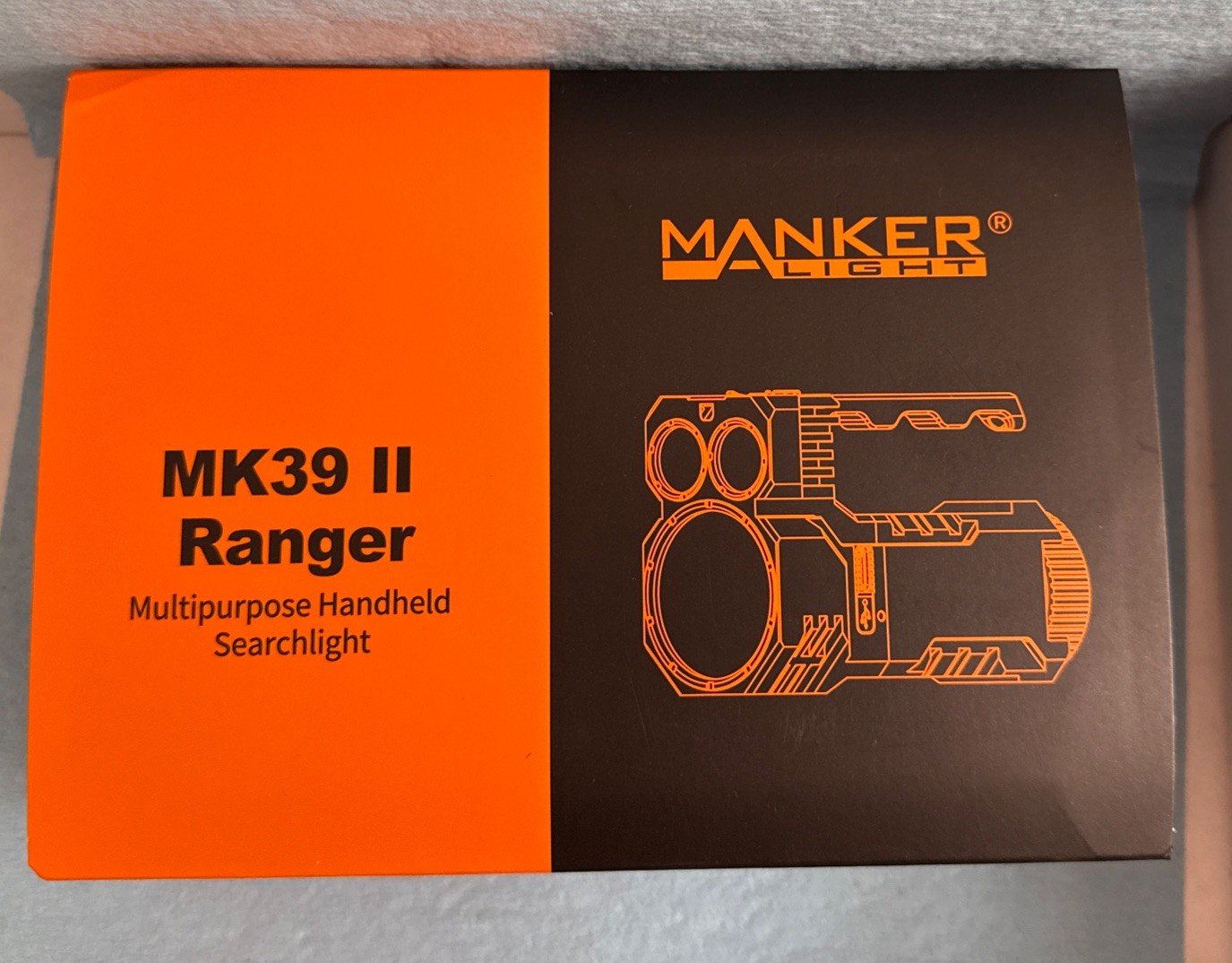 Mankerlight MK39 II Ranger 25000LM LED Flashlight Spotlight Floodlight USB-C