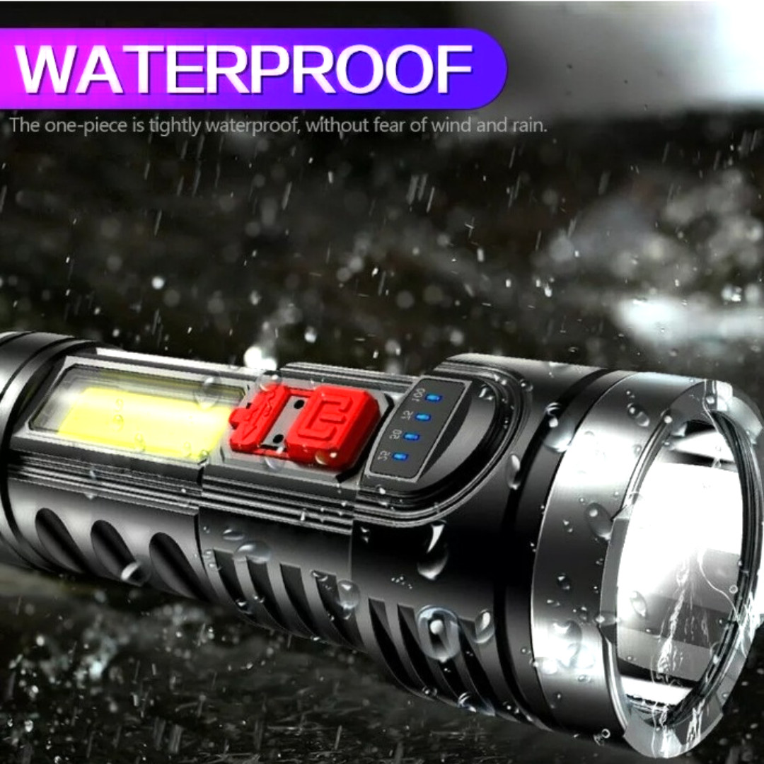 Super Bright 999000000 LM LED Torch Tactical Flashlight Lantern Rechargeable US