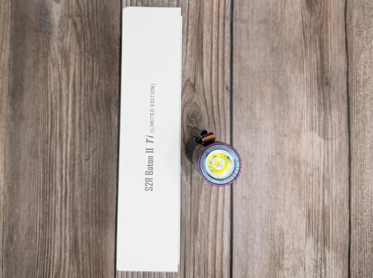 Olight S2R Baton II Ti Titanium FREEDOM, LIMITED EDITION