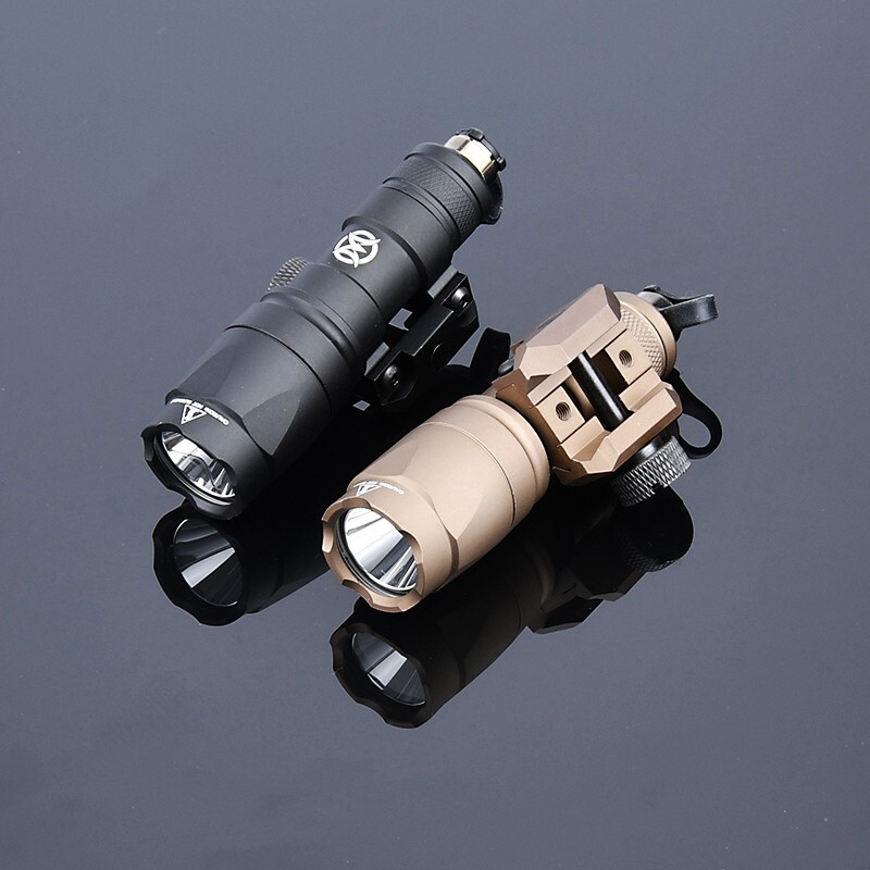 WADSN M300 M300A SF Flashlight Tactical Scout Light 510 Lumens Fit 20mm Rail