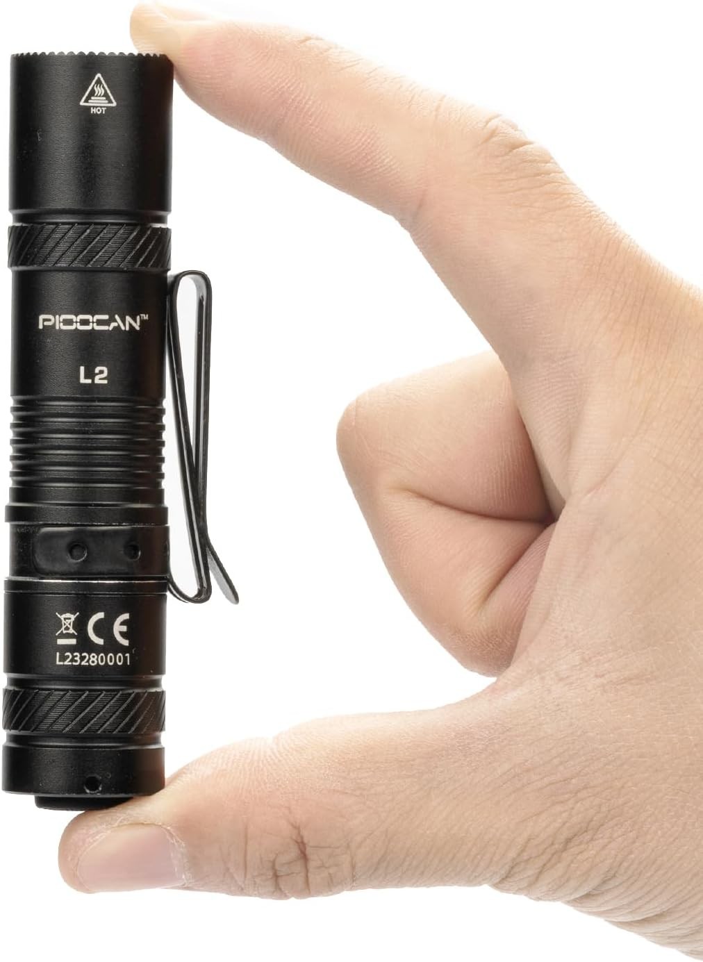 Rechargeable 1200 Lumens EDC Flashlight – Compact & Waterproof for Adventures