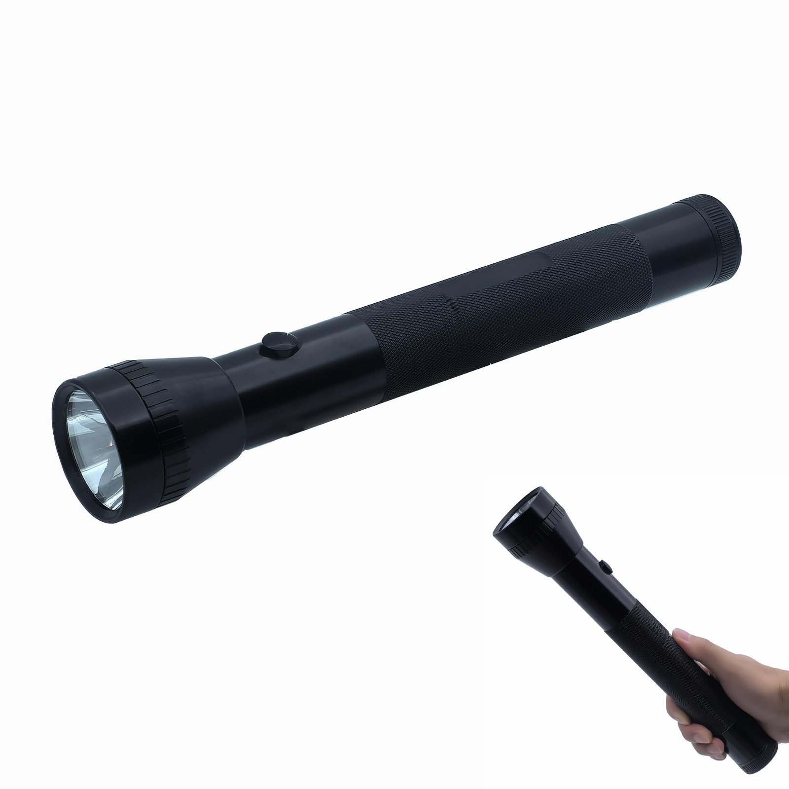 LED Flashlight High Lumens 3D Cell Heavy Duty Emergency Torch